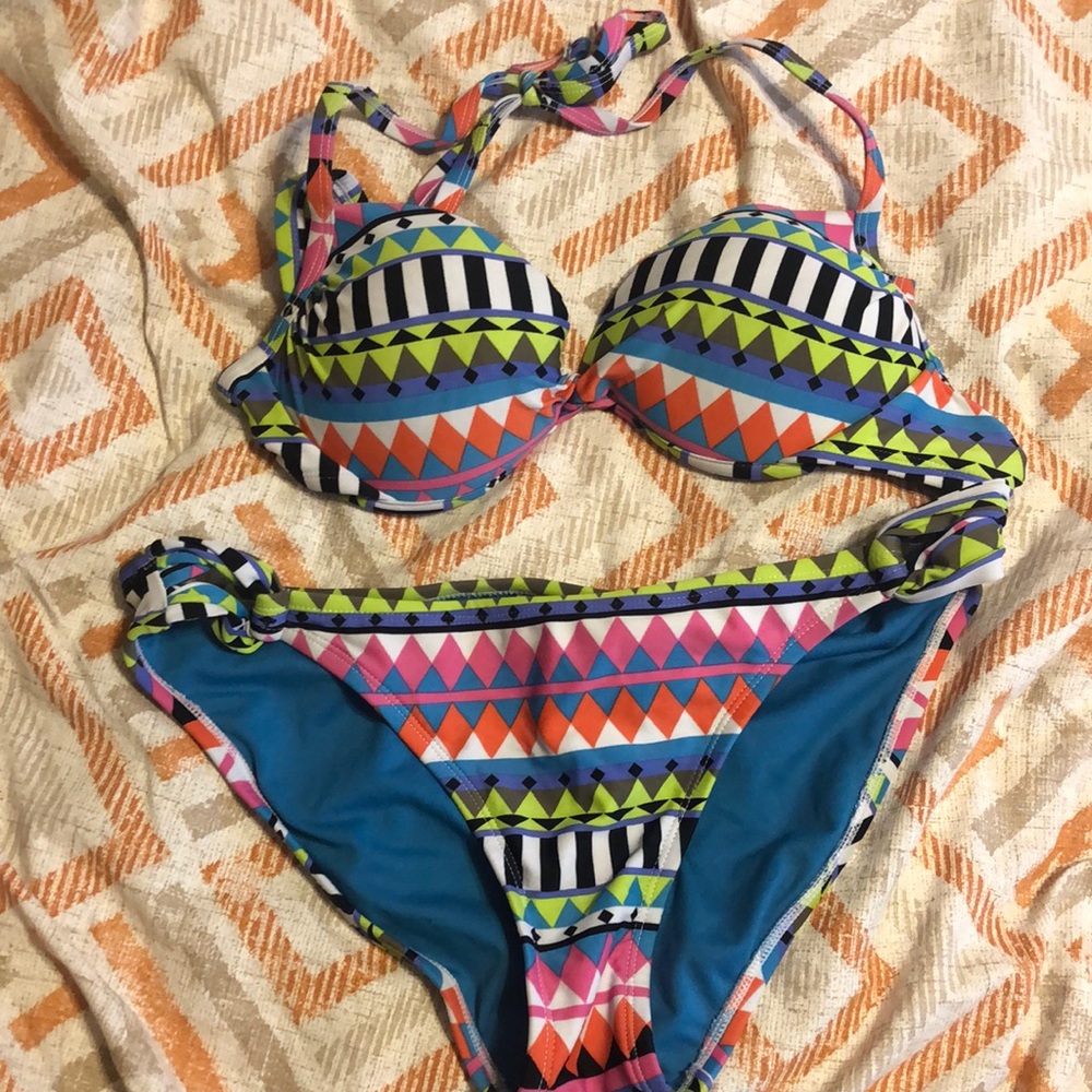 Colorful bikini